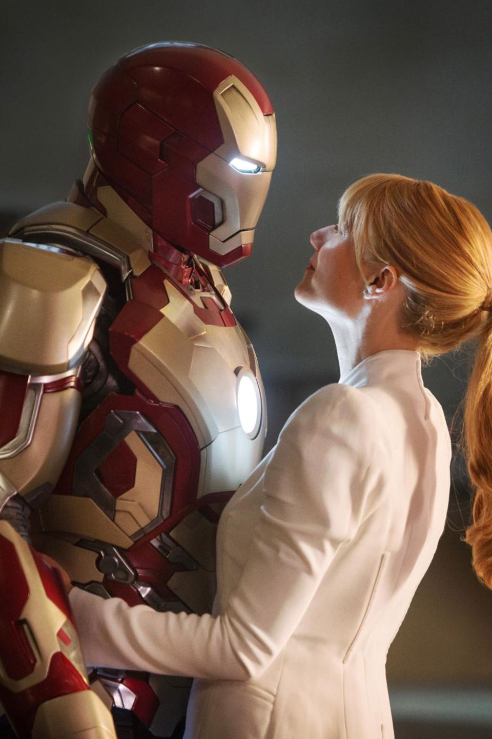 Robert Downey Jr. als "Iron Man" und Gwyneth Paltrow als "Pepper Potts" im dritten Teil der Marvel-Verfilmung. Robert Downey Jr. als "Iron Man" und Gwyneth Paltrow als "Pepper Potts" im dritten Teil der Marvel-Verfilmung.