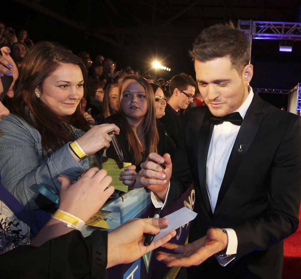 Heißbegehrt: Mehr als 40 Millionen Alben hat Michael Bublé bislang verkauft. Heißbegehrt: Mehr als 40 Millionen Alben hat Michael Bublé bislang verkauft.