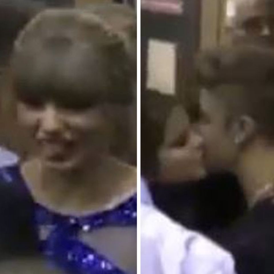 Taylor Swift begeistert es wenig, dass Freundin Selena Gomez ihren Ex Justin Bieber küsst.