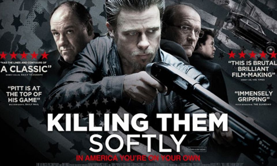Filmplakat zu "Killing Them Softly", im Kino September 2012, auf DVD Mai 2013