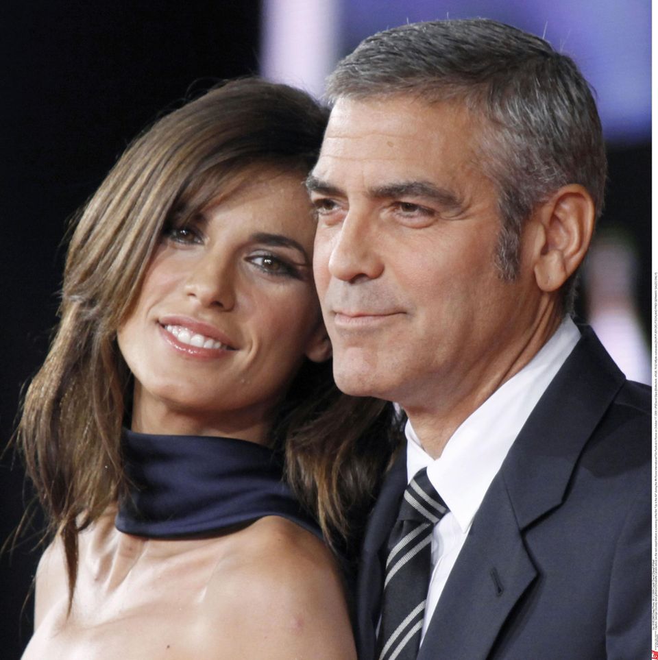 Glückliche Zeiten: Von Juli 2009 bis Juni 2011 waren Elisabetta Canalis, 34, und George Clooney, 52, ein Paar.
