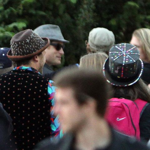 Prinz Harry auf dem Glastonburry-Festival