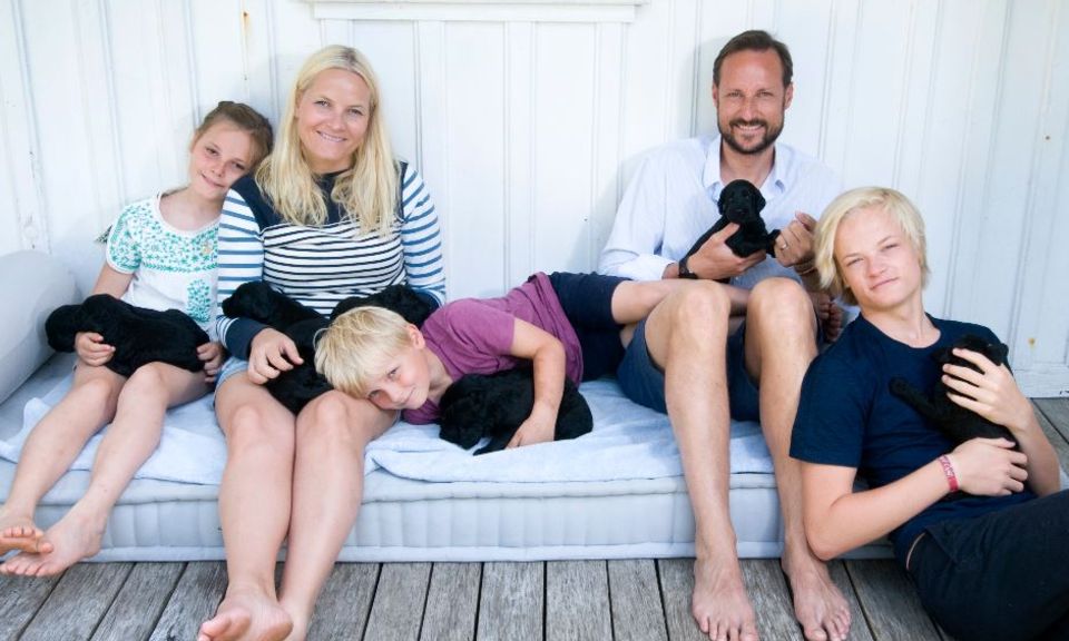 Norwegens Kronprinzenfamilie