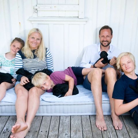 Norwegens Kronprinzenfamilie