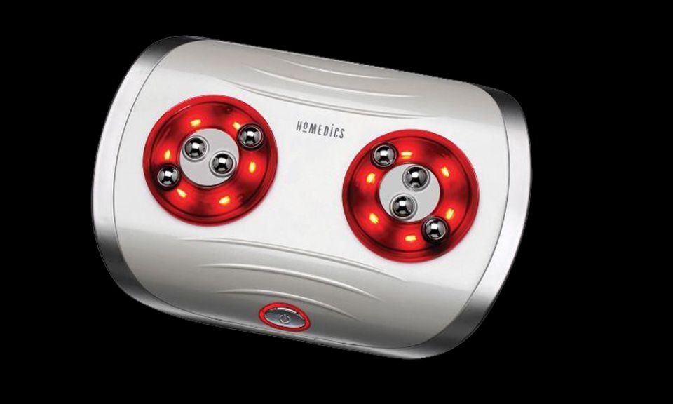 Vibrationen: Fußmassage-Gerät von Homedics, über QVC, ca. 50 Euro Fußmassage-Gerät von Homedics, über QVC, ca. 50 Euro