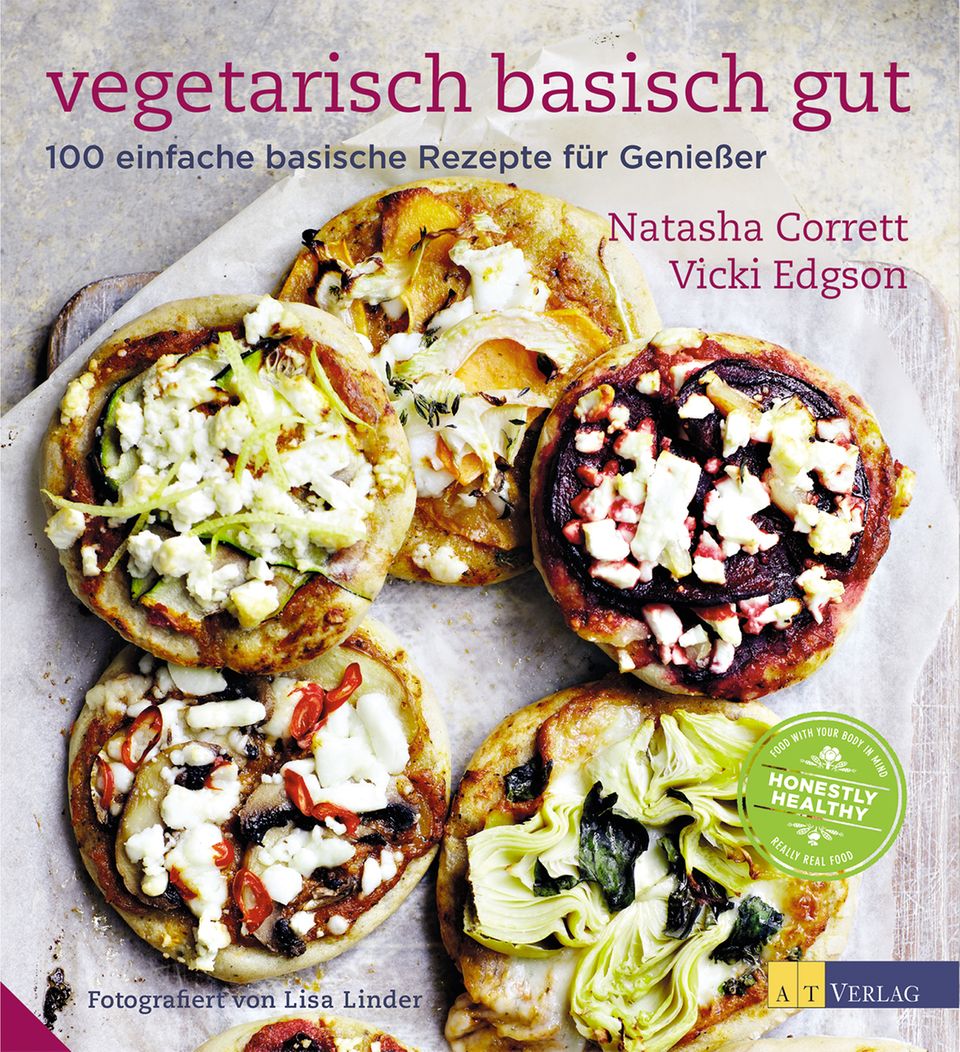 Das Buch "Vegetarisch, basisch, gut. 100 einfache basische Rezepte für Genießer" erscheint voraussichtlich im August in Deutschland.