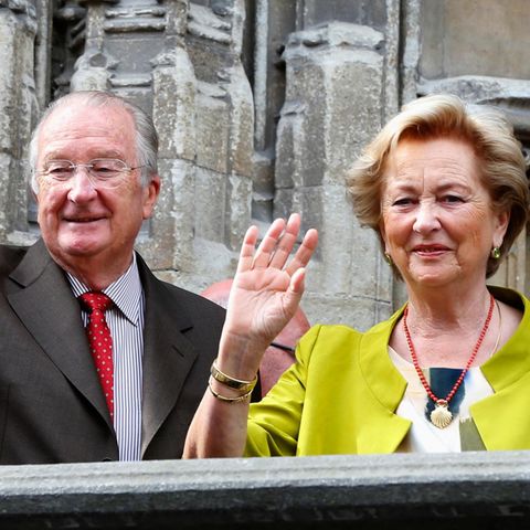 König Albert II von Belgien und Königin Paola