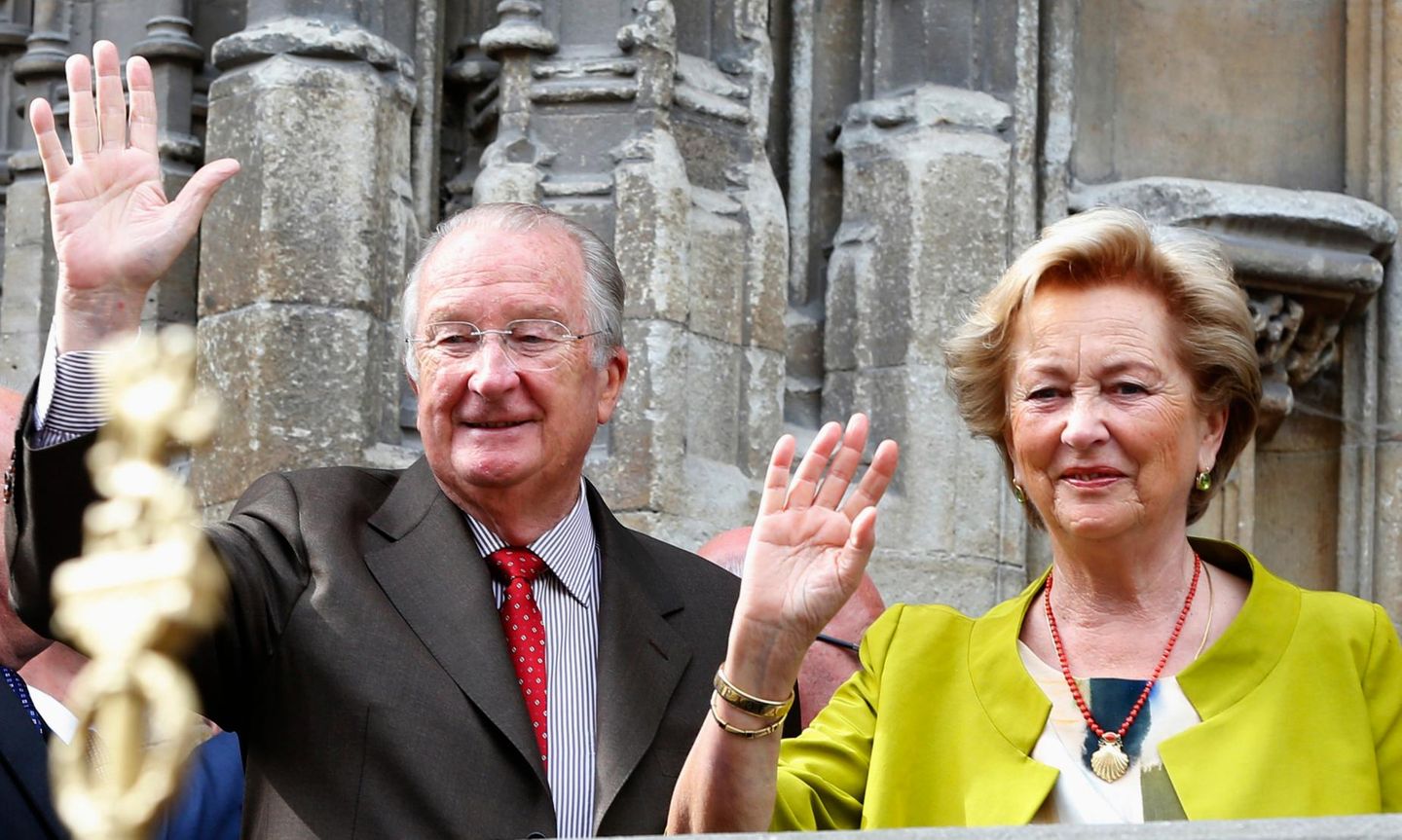 König Albert II von Belgien und Königin Paola
