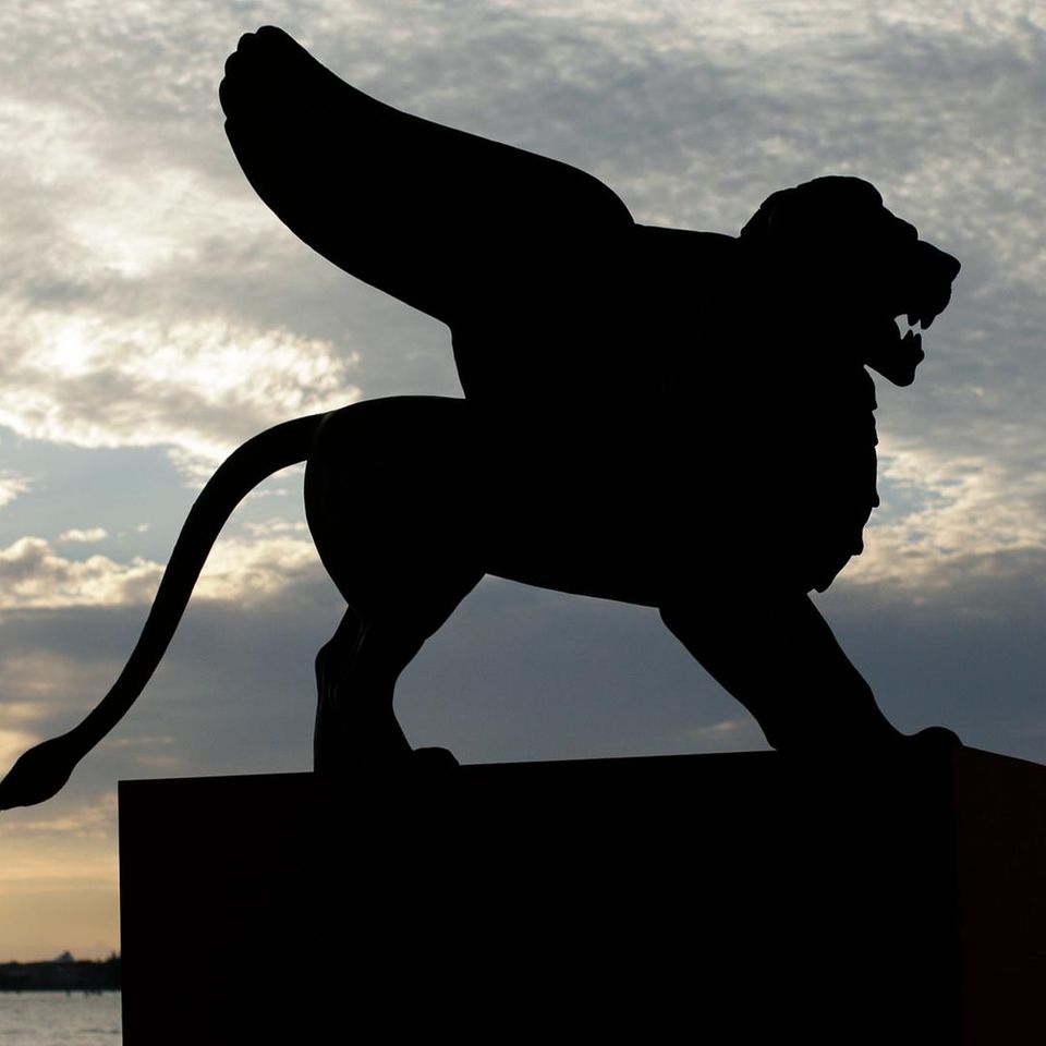 Der Löwe als Symbol der Filmfestspiele von Venedig