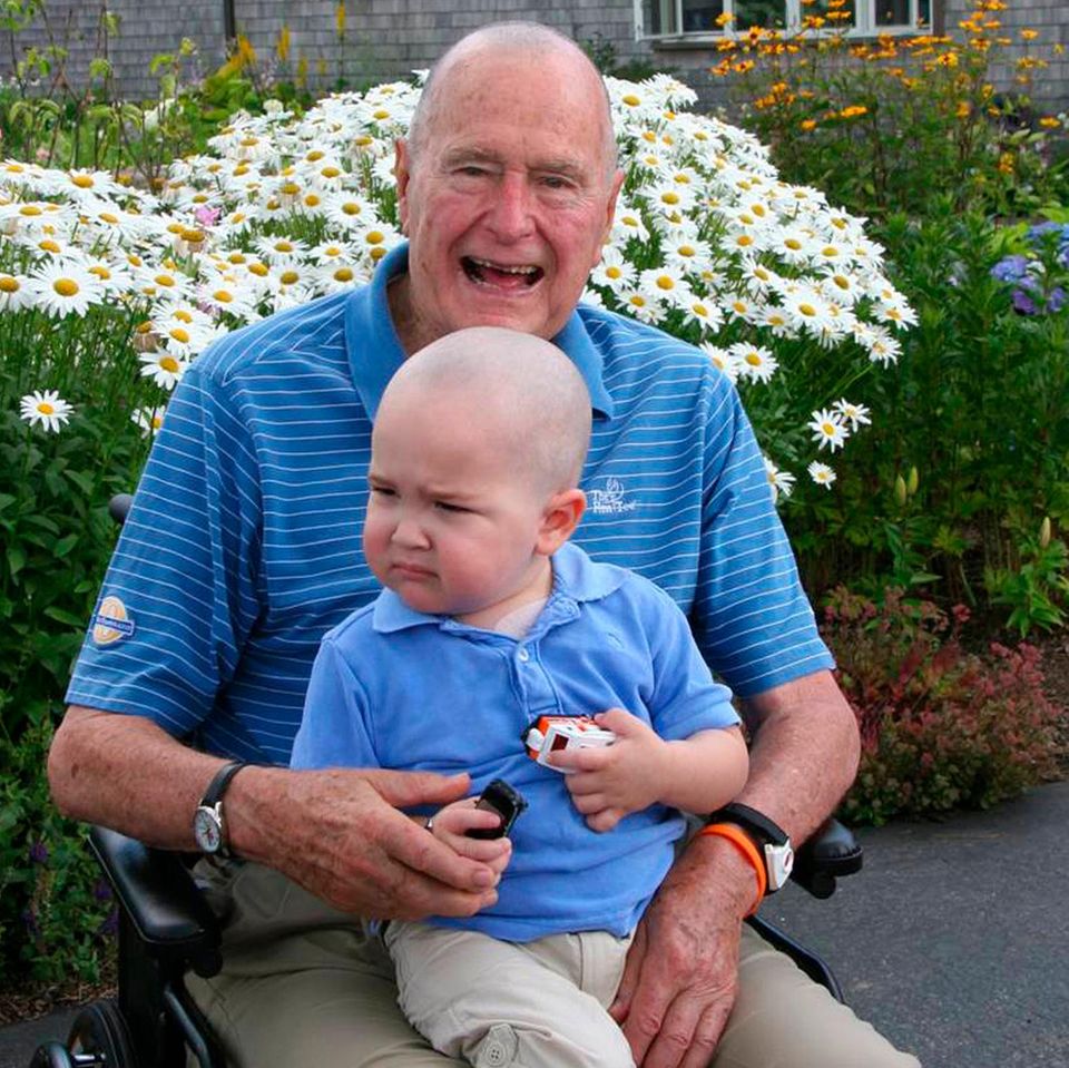 George H. W. Bush und der zweijährige Patrick