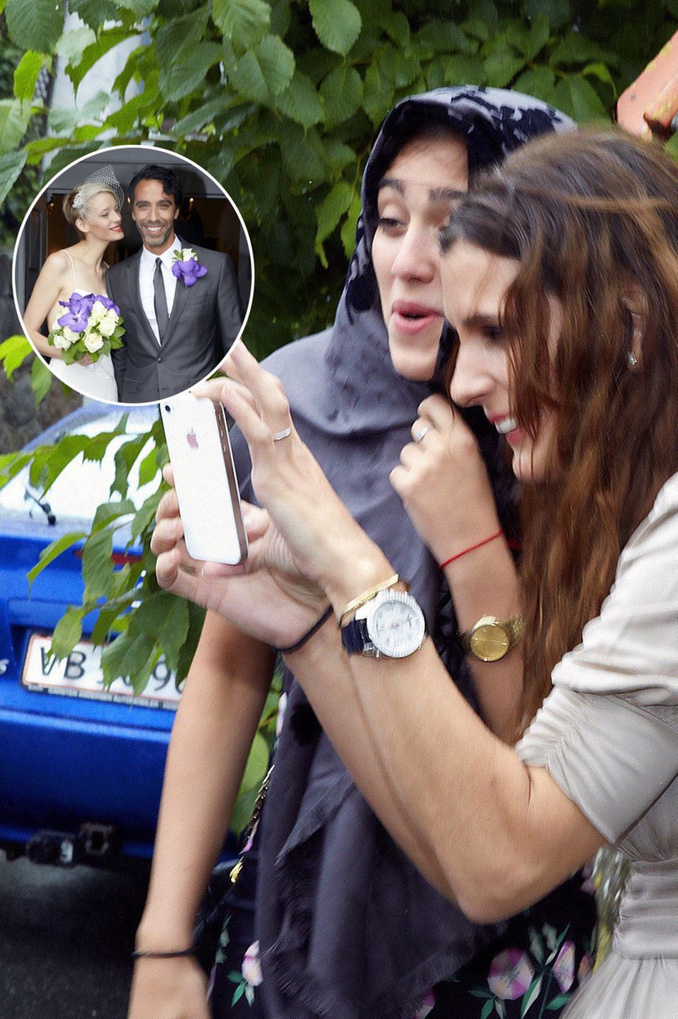 Lourdes Leon bei der Hochzeit von Vater Carlos Leon und Betina Holte