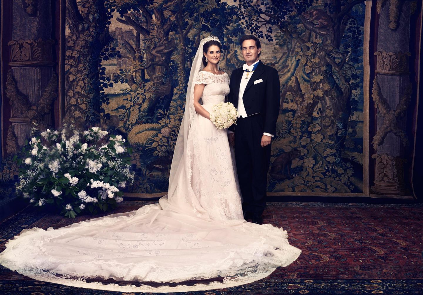 Das offizielle Hochzeitsfoto von Prinzessin Madeleine und Chris O'Neill