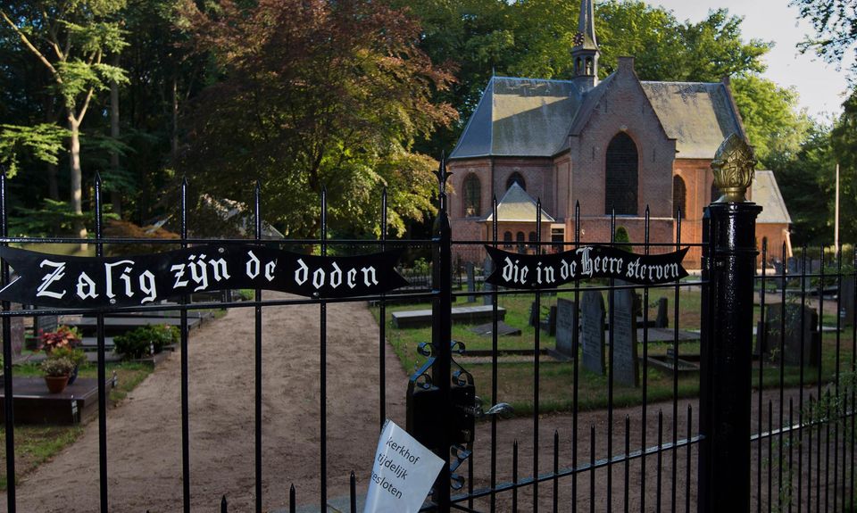 Die Stulpkerk in Lage Vuursche - auf dem angrenzenden Friedhof wird Prinz Johan Friso am 16. August begraben.