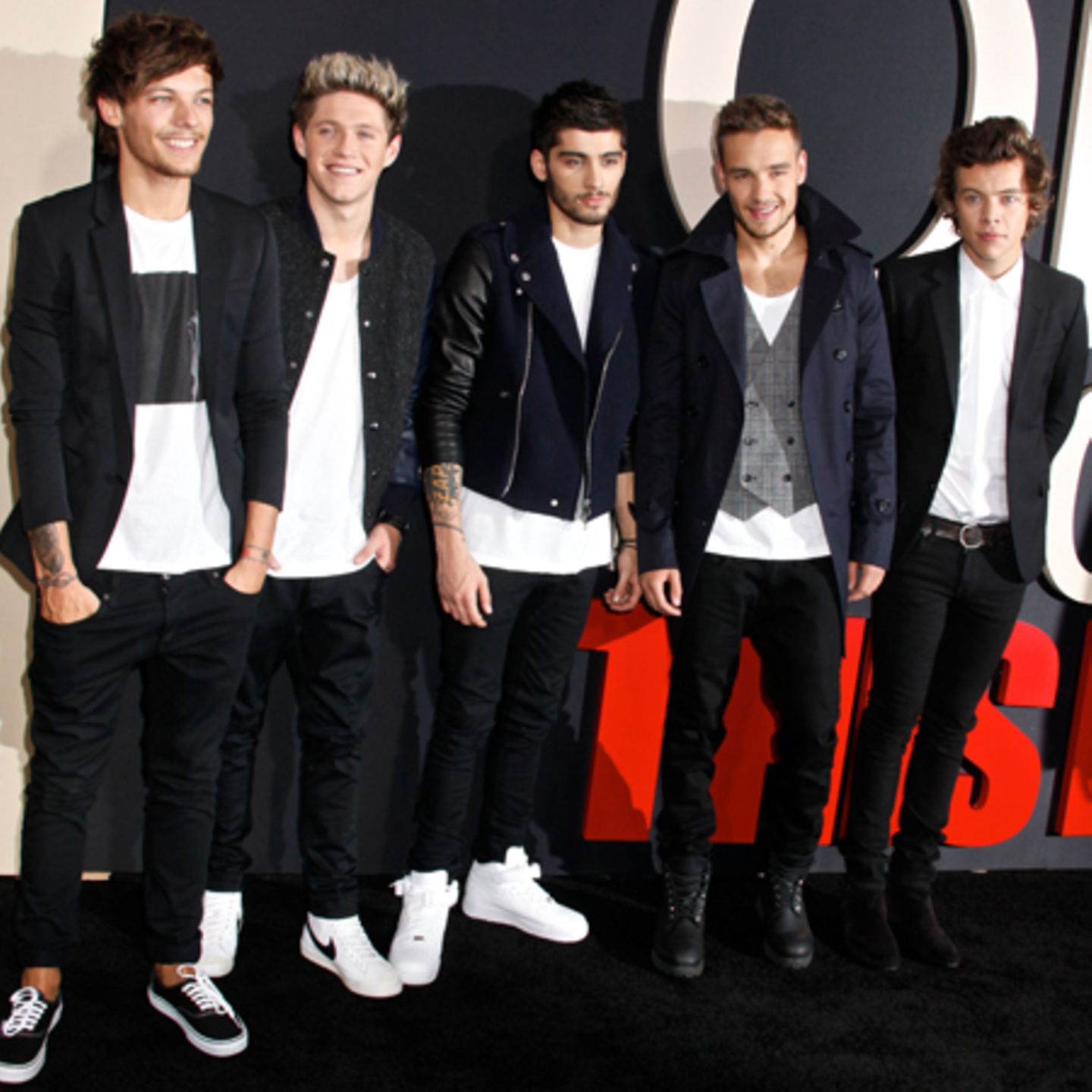 One Direction Stylish Auf Der New Yorker Filmpremiere Von This Is Us Gala De