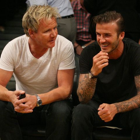 Gordon Ramsay, David Beckham