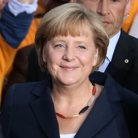 Angela Merkel und die "Schlandkette"