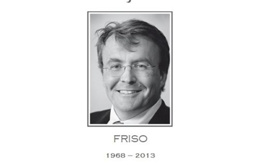 So bedankt sich die niederländische Königsfamilie auf der offiziellen Palast-Website für die Anteilnahme am Tod Frisos.