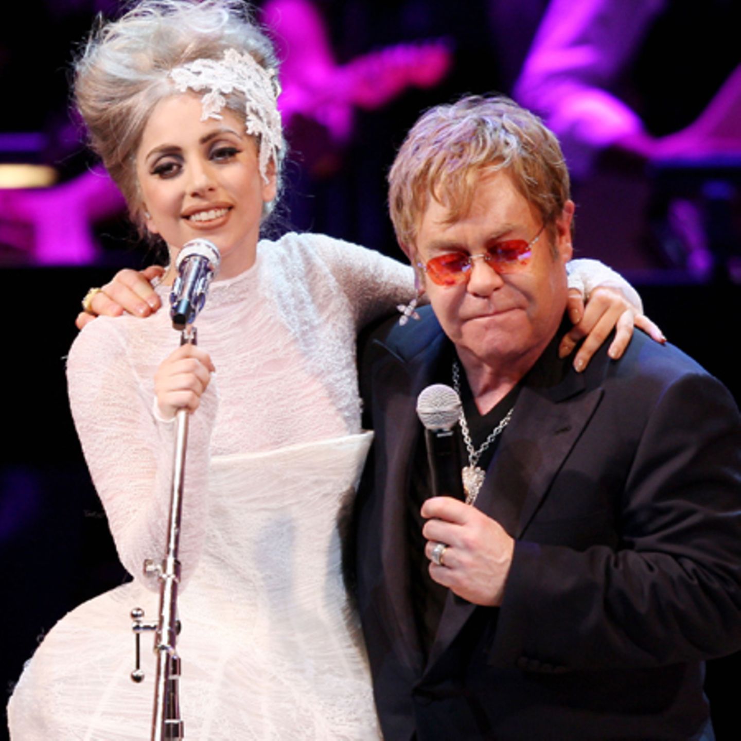 Lady Gaga und Elton John