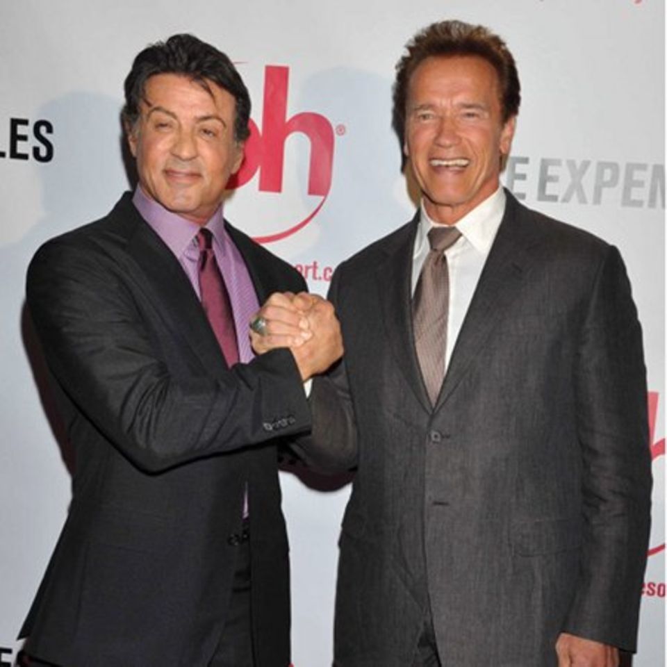 Sylvester Stallone und Arnold Schwarzenegger