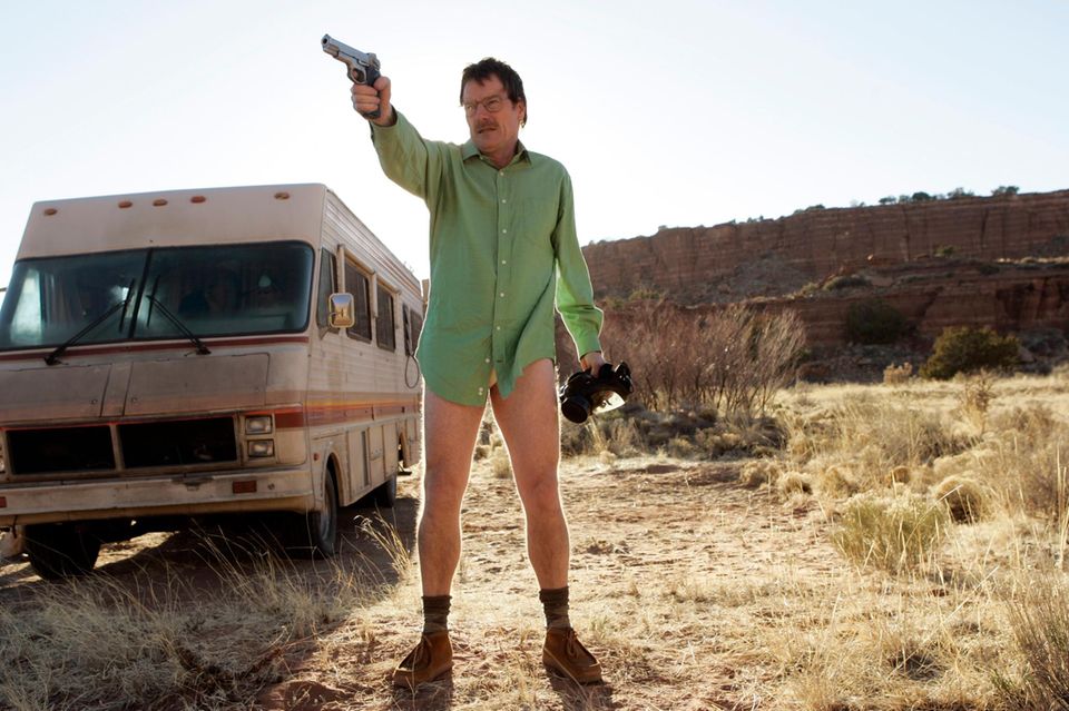 Bryan Cranston als "Walter White" Bryan Cranston als "Walter White"