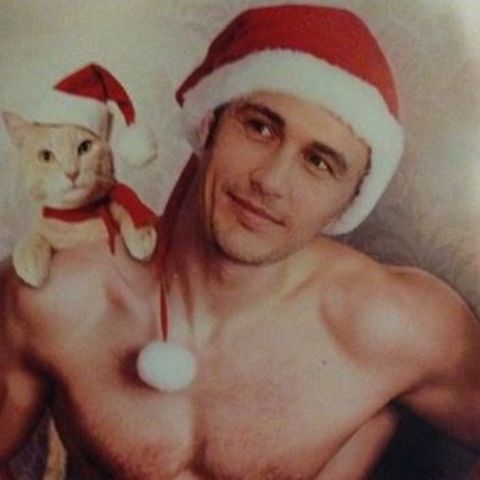 James Franco: Sexy Weihnachtsmann