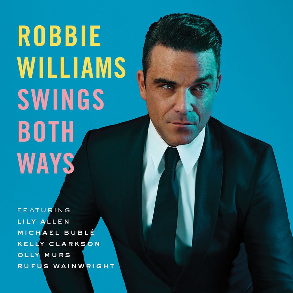 Robbie Williams: Die neue Platte: Auf "Swings Both Ways" covert Williams Swing-Klassiker und liefert dazu noch sechs neue Songs ab. Macht irre viel Spaß! Die neue Platte: Auf "Swings Both Ways" covert Williams Swing-Klassiker und liefert dazu noch sechs neue Songs ab. Macht irre viel Spaß!