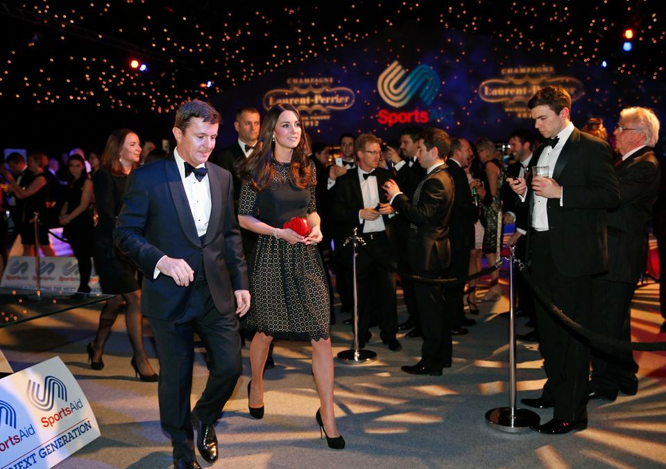 Herzogin Catherine: Catherine ist Patronin der SportsAid Charity. Catherine ist Patronin der SportsAid Charity.