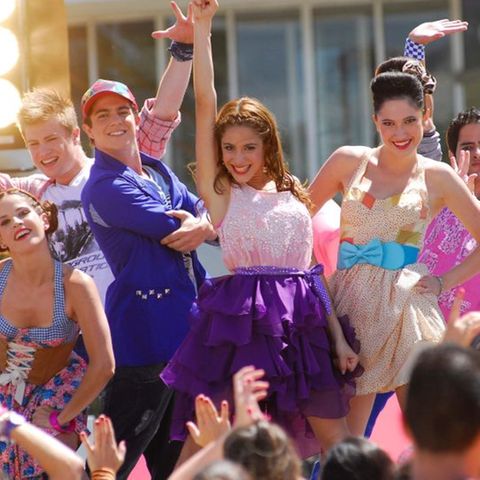Stars aus der Telenovela "Violetta"
