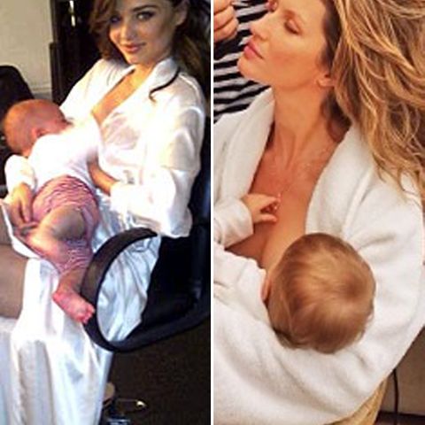 Miranda Kerr + Gisele Bündchen