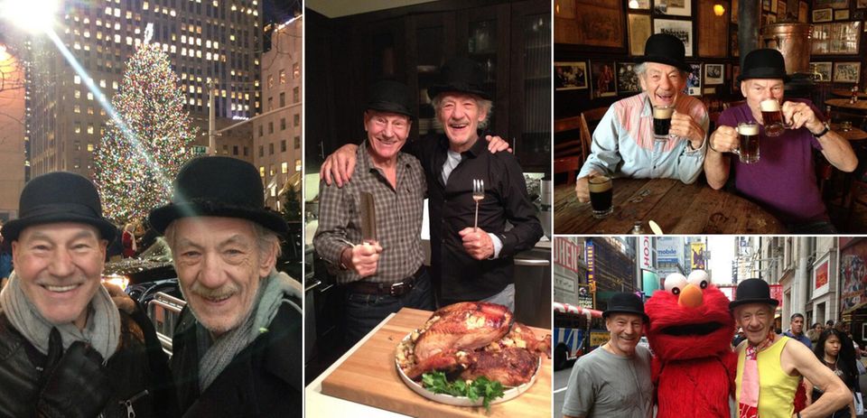 Beste Freunde für immer: Sir Ian McKellen und Sir Patrick Stewarts Abenteuer in New York Beste Freunde für immer: Sir Ian McKellen und Sir Patrick Stewarts Abenteuer in New York