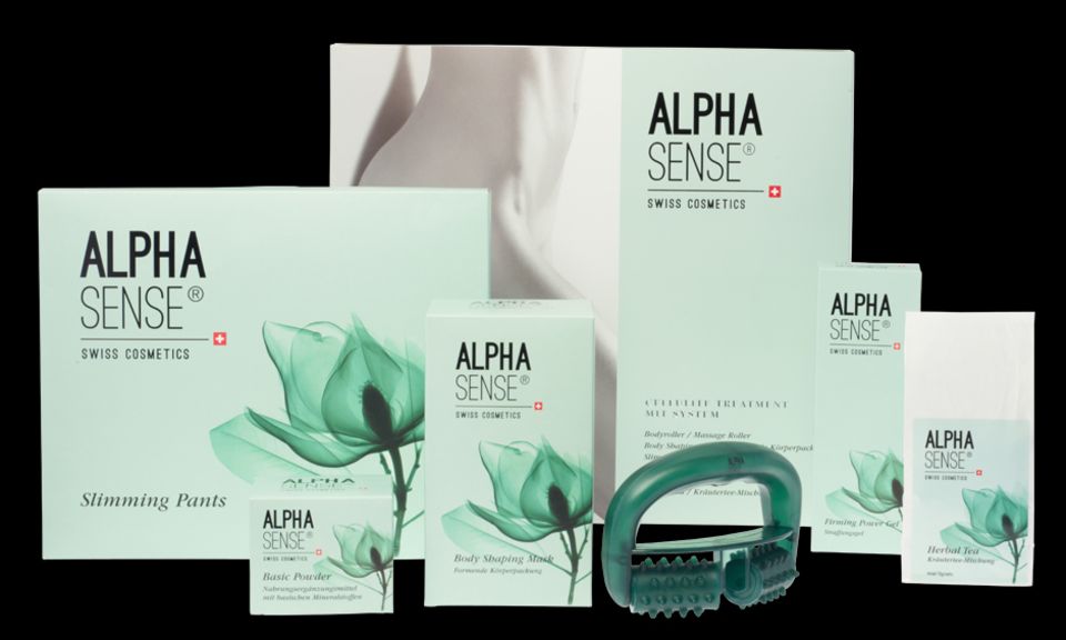 Pflege-Trends: Pants inklusive: Das sechsteilige Set "Alphasense" sorgt für eine dellenfreie Haut. Von Swiss Cosmetics, ca. 315 Euro Pants inklusive: Das sechsteilige Set "Alphasense" sorgt für eine dellenfreie Haut. Von Swiss Cosmetics, ca. 315 Euro