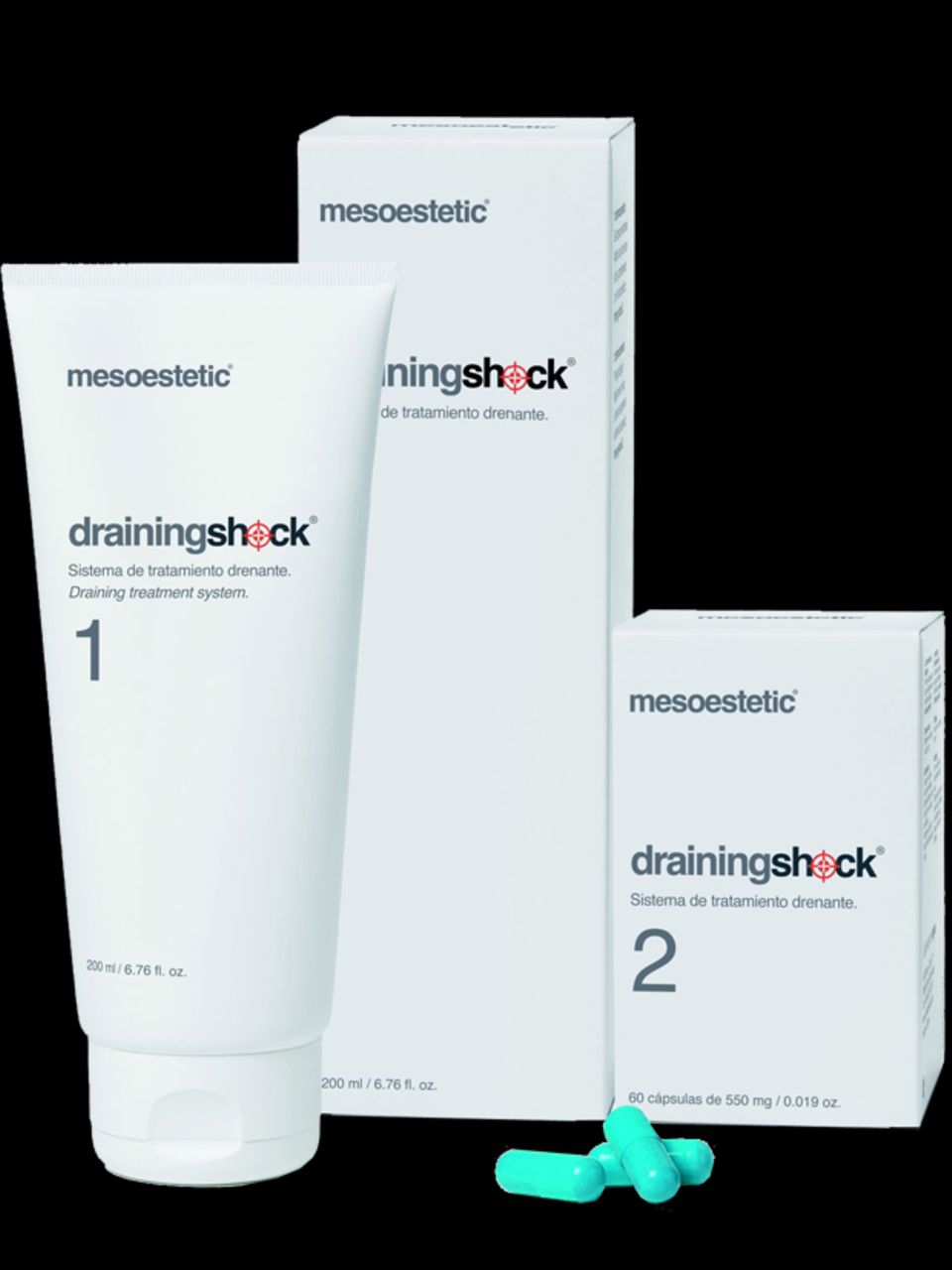 Pflege-Trends: Die Hightechpflege für zu Hause ergänzt das Profitreatment. "Drainingshock 1 Cream" von Mesoestetic, 200 ml, ca. 70 Euro, Nahrungsergänzung ca. 30 Euro Die Hightechpflege für zu Hause ergänzt das Profitreatment. "Drainingshock 1 Cream" von Mesoestetic, 200 ml, ca. 70 Euro, Nahrungsergänzung ca. 30 Euro
