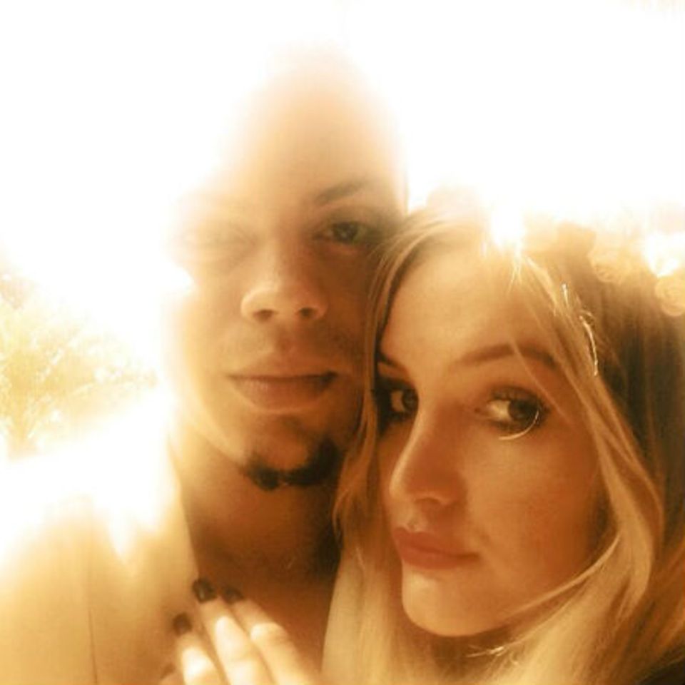Evan Ross und Ashlee Simpson Evan Ross und Ashlee Simpson