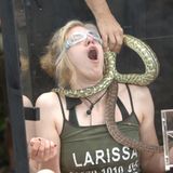 Tag 1  Die erste Dschungelprüfung als sich selbst bewahrheitende Prophezeiung: Larissa stellt sich recht schnell als die Schlange des Camps heraus.  Alle Infos zu "Ich bin ein Star - Holt mich hier raus!" im Special bei RTL.de: http://www.rtl.de/cms/sendungen/ich-bin-ein-star.html