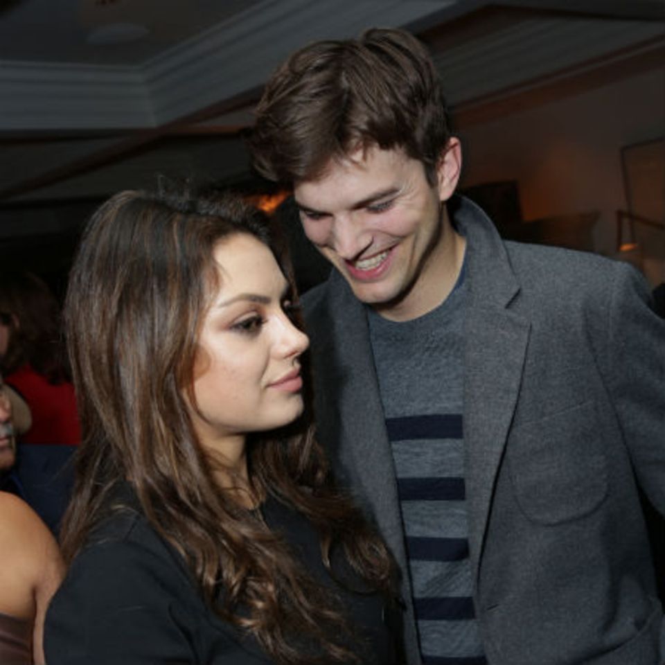 Mila Kunis + Ashton Kutcher