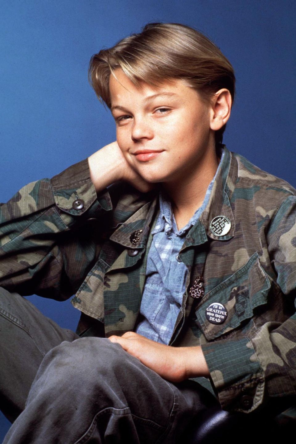 Leonardo DiCaprio posiert für die Serie "Parenthood" (1990). Nur sieben Jahre später bekam er die Hauptrolle in James Camerons "Titanic". Leonardo DiCaprio posiert für die Serie "Parenthood" (1990). Nur sieben Jahre später bekam er die Hauptrolle in James Camerons "Titanic".