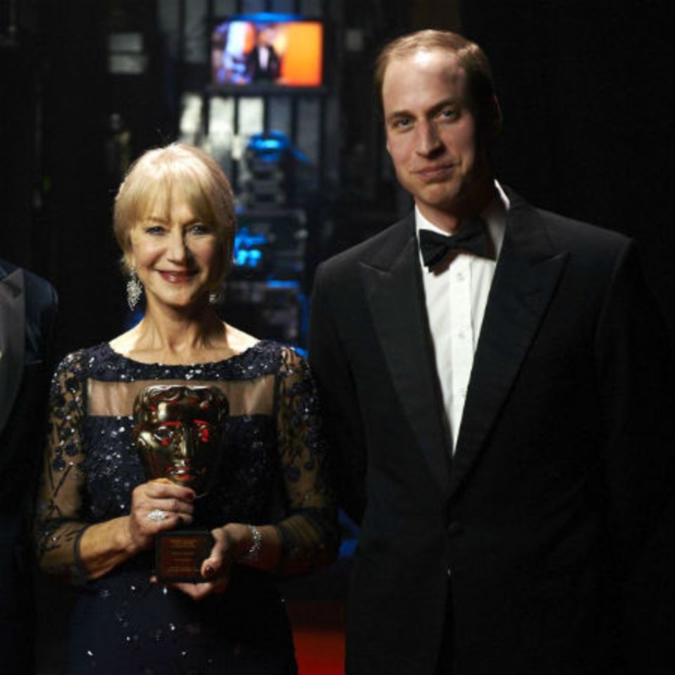Helen Mirren + Prinz William Helen Mirren + Prinz William