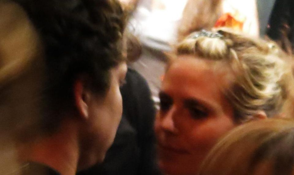Heidi Klum + Vito Schnabel: Heidi Klum und Vito Schnabel tanzen im Nachtclub "1Oak". Vito Schnabel, Heidi Klum