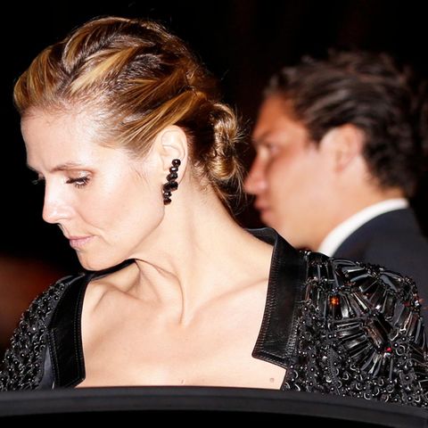 Heidi Klum und Vito Schnabel verlassen gemeinsam die "Vanity Fair"-Party am vergangenen Sonntag (2. März).