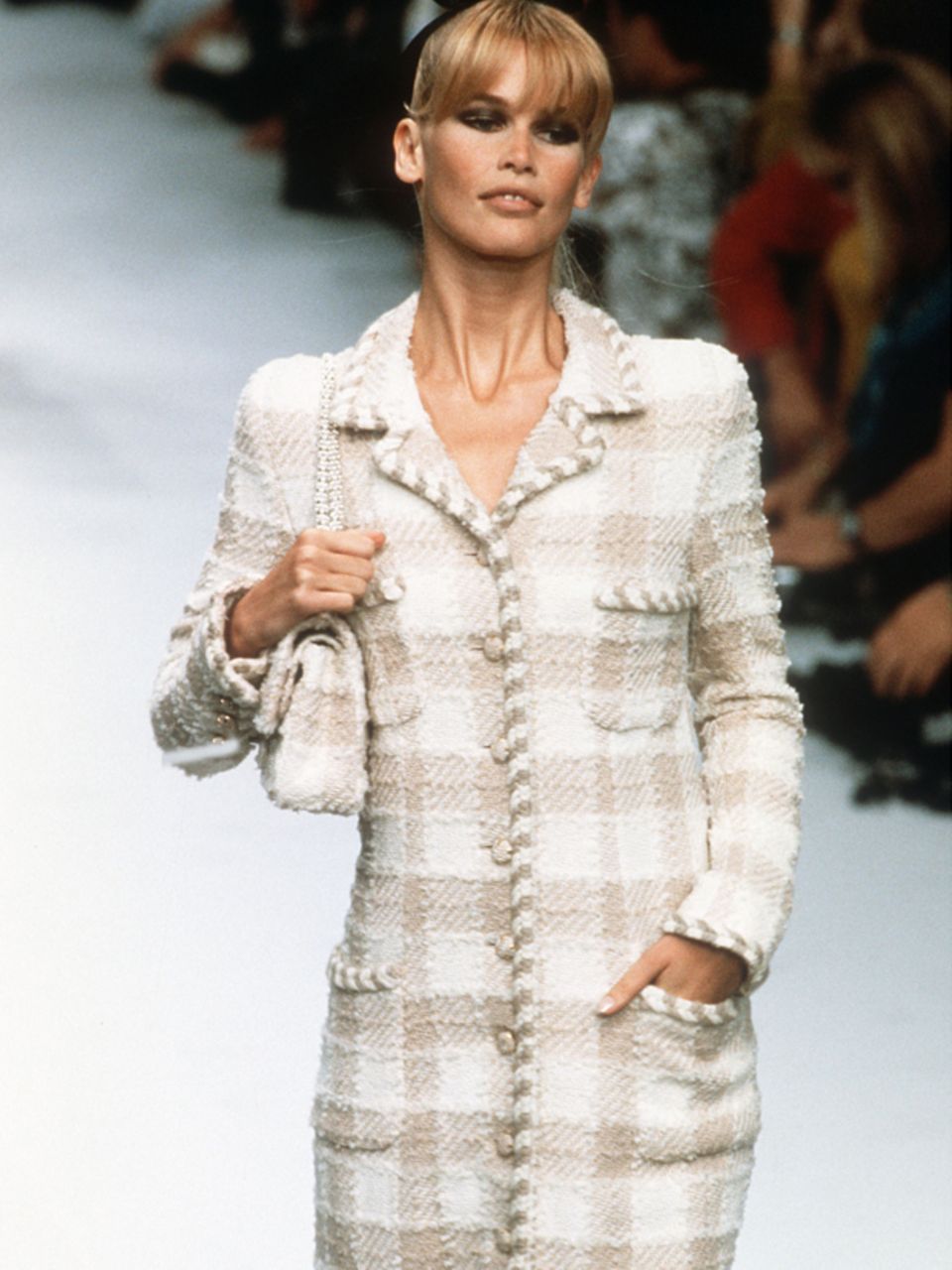 1995 Ganz oben angekommen: Chanel-Haute-Couture-Show in Paris