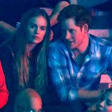 Cressida Bonas und Prinz Harry Debüt als Paar im Wembley-Stadion.