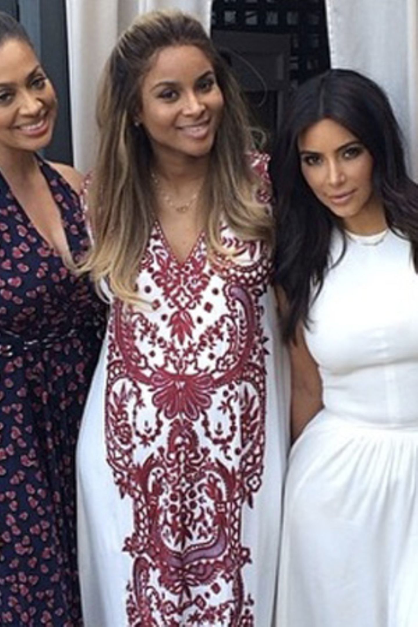 La La Anthony Ciara Kim Kardashian Babyparty Mit Kim Und La La Gala De