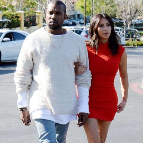 Kanye West + Kim Kardashian
