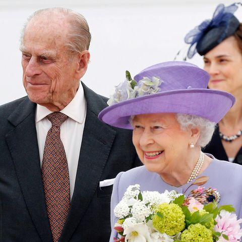 Prinz Philip und Queen Elizabeth sind für einen Tag in Italien.