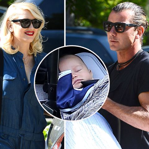 Gwen Stefani, Gavin Rossdale und ihr Sohn Apollo