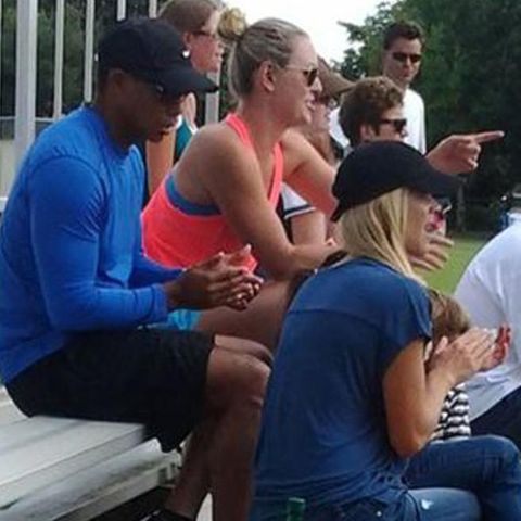 Tiger Woods, Lindsey Vonn und Elin Nordegren