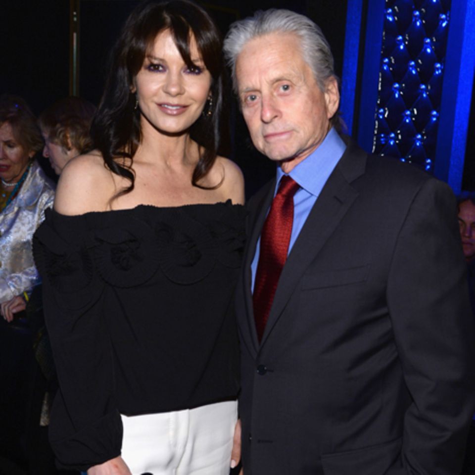 Catherine Zeta-Jones + Michael Douglas