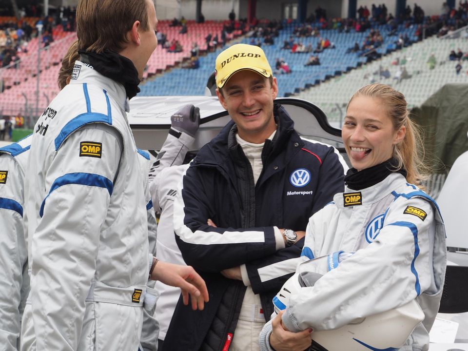 Pierre Casiraghi: Seine Freundin Beatrice Borromeo stieg am Wochenende ebenfalls in einen Rennwagen. Seine Freundin Beatrice Borromeo stieg am Wochenende ebenfalls in einen Rennwagen.
