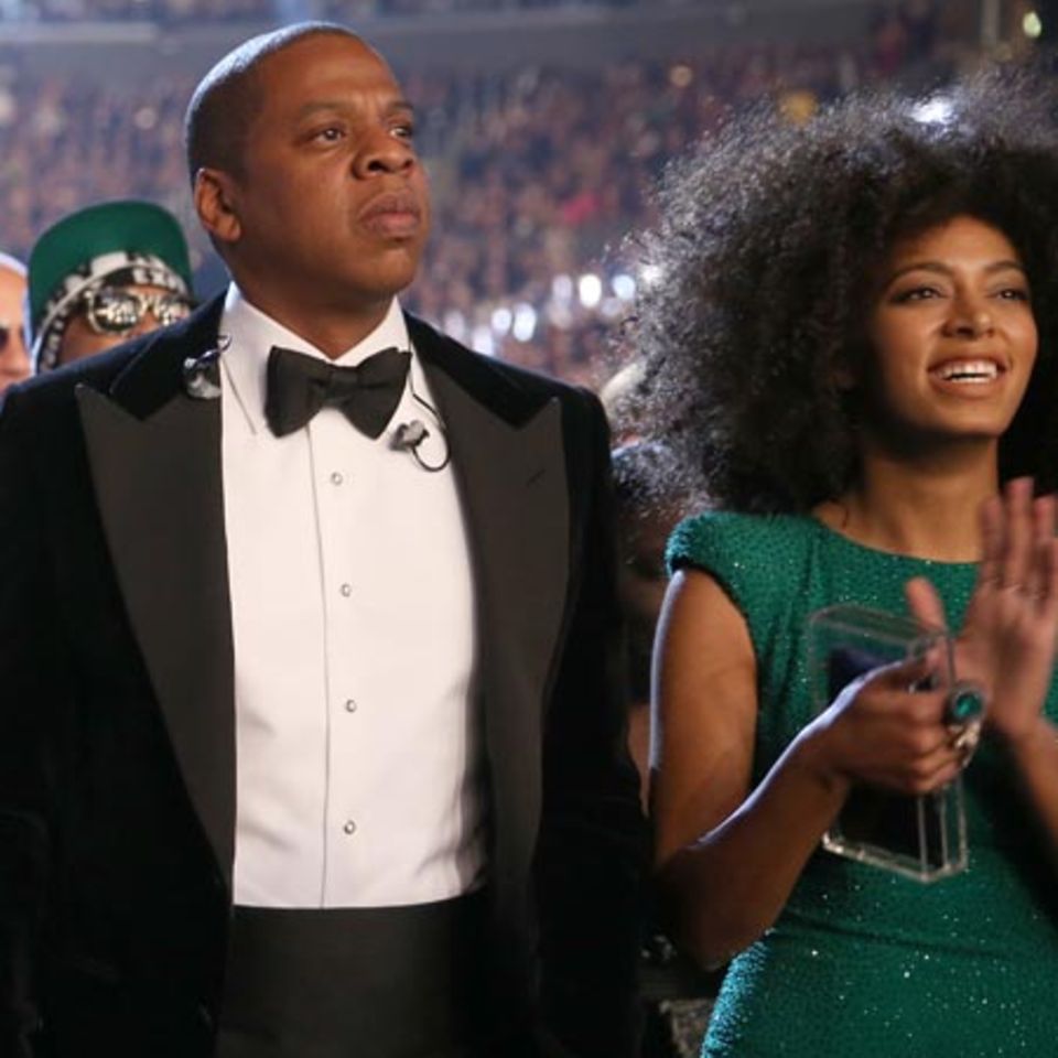 Jay-Z + Solange Knowles Jay-Z + Solange Knowles
