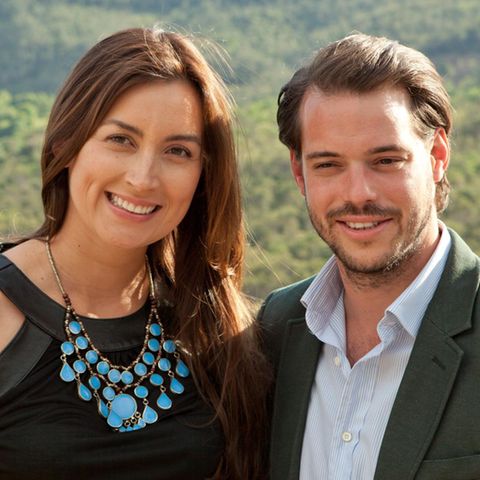 Claire Lademacher und Félix von Luxemburg